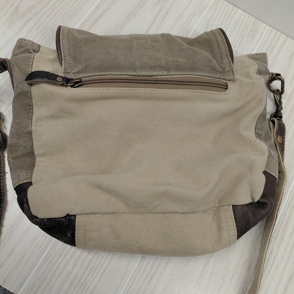 Myra Bag Star Crossbody Canvas Purse for Women Vintage Fashion Medium Handbag - Picture 13 of 16